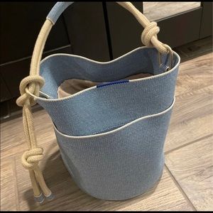 Rothy’s Indigo Pail Bucket Tote EUC
